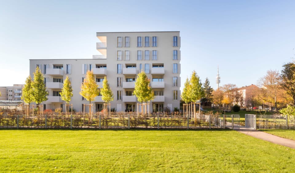 Wohnen am Luitpoldpark in München, © Bayerische Hausbau