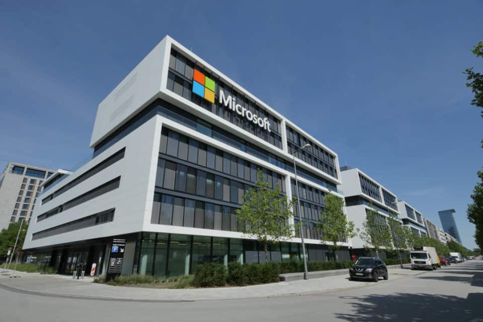Unternehmenszentrale Microsoft Deutschland in München